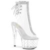 Pleaser - STARDUST1018C2RS Bottes de plateforme, Pole dance chaussures - Transparent Product image